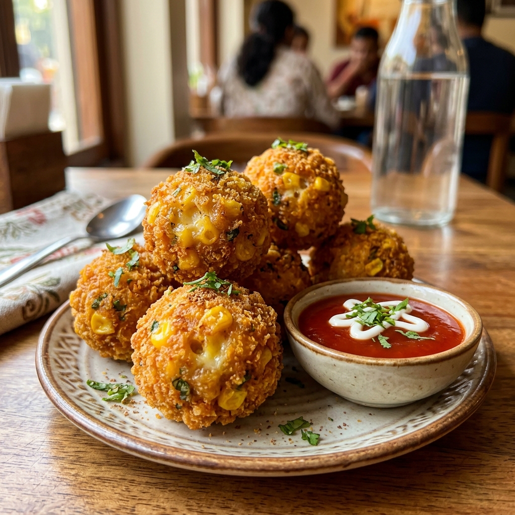 Cheese Corn Balls