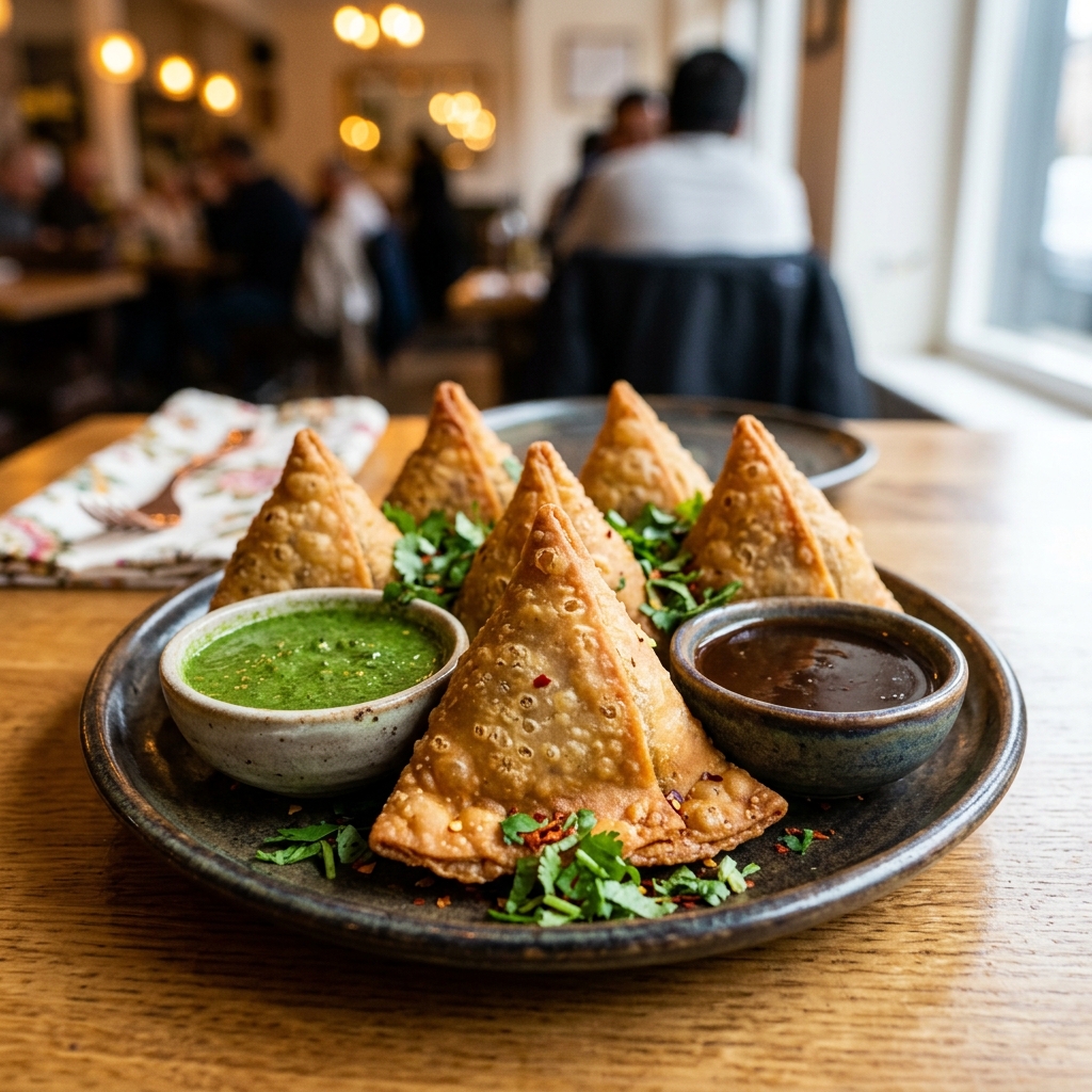 Samosa / Cutlet Plate